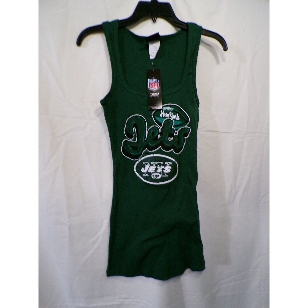 Team Apparel Women's M Green NY Jets Tank Camisole